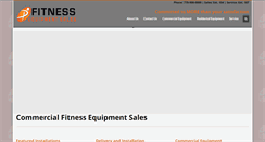 Desktop Screenshot of fitnessequipmentsales.com